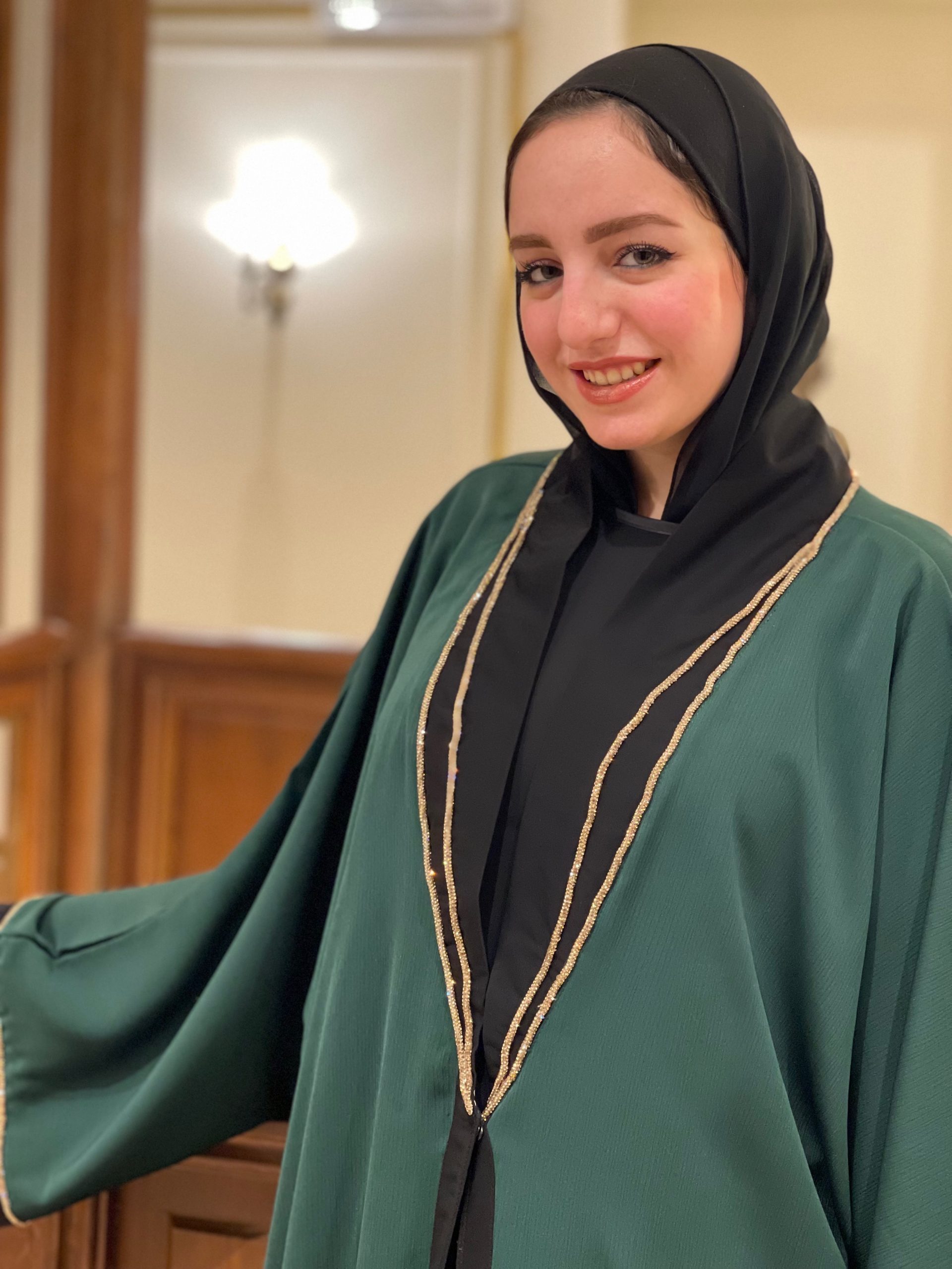 Silky Abaya Elegance