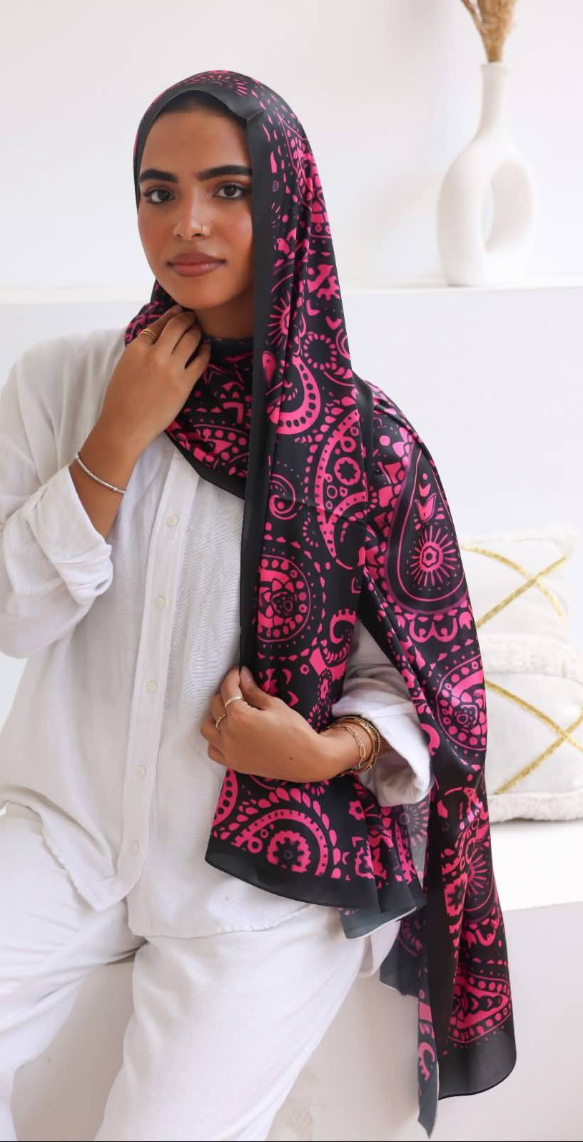 Silk Hijab Scarf