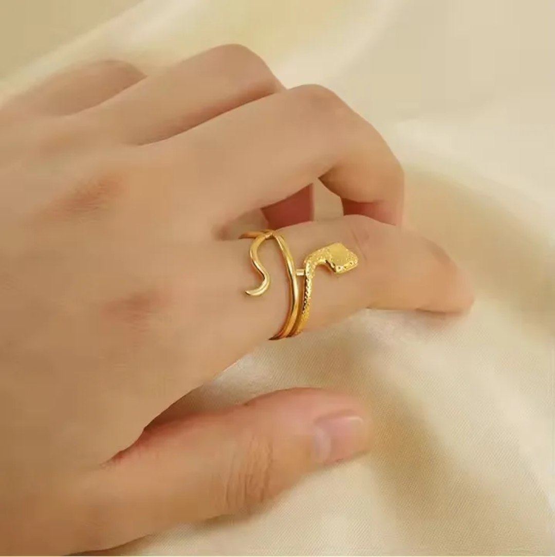 Stainless Steel snake ring